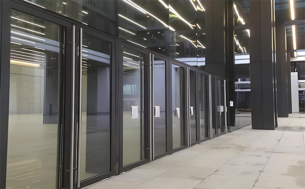 文殊镇玻璃地弹门 文殊镇玻璃地弹门