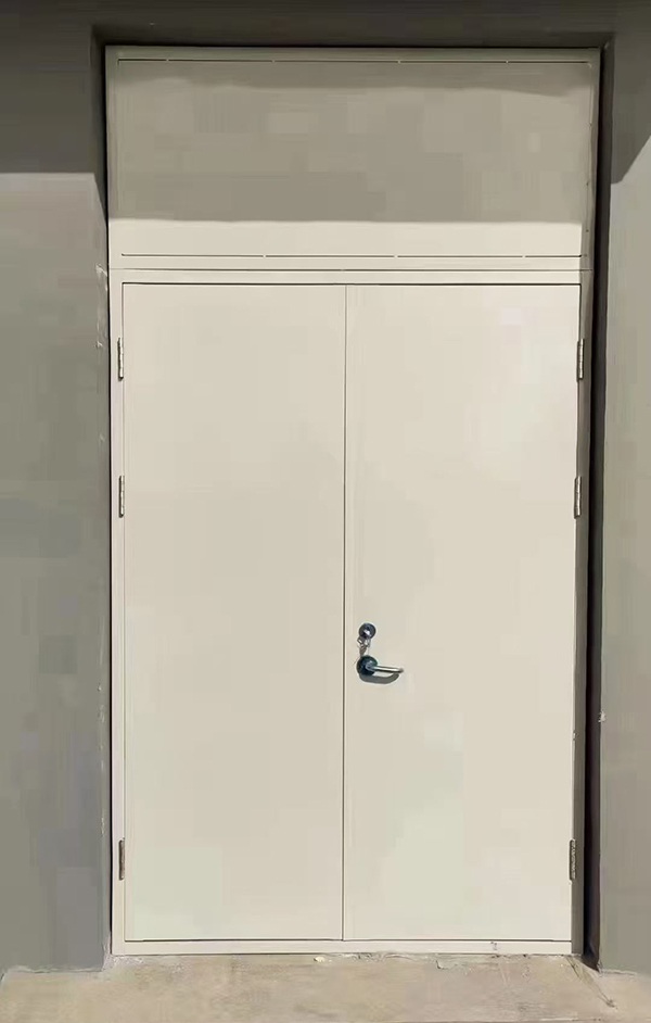 展览馆项目完成大跨度文殊镇防火门安装 展览馆项目完成大跨度文殊镇防火门安装